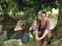 Lotte bij grot Vang Vieng