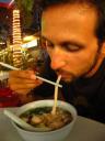 Noodles slurpen