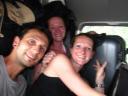 Opgepropt in de minivan