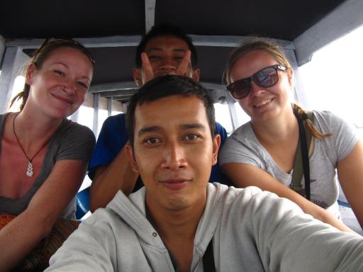 met Virva, Ega en Andri