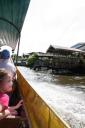 Met een longtailboot door de klongs