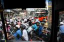 Drukte in Saigon