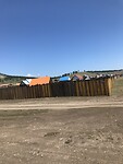 Alweer een stadje in de steppe