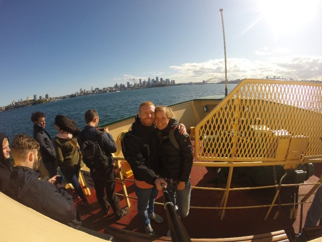 Eerste dag Nick op de Ferry