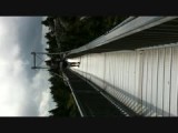 Peter op Grandfather Mountain Swinging bridge