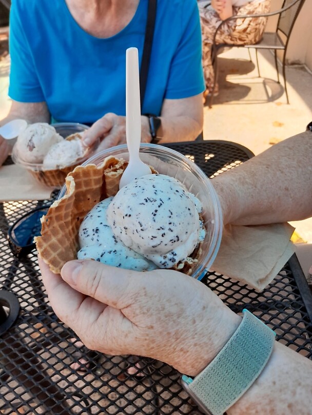 IJsje als afscheid