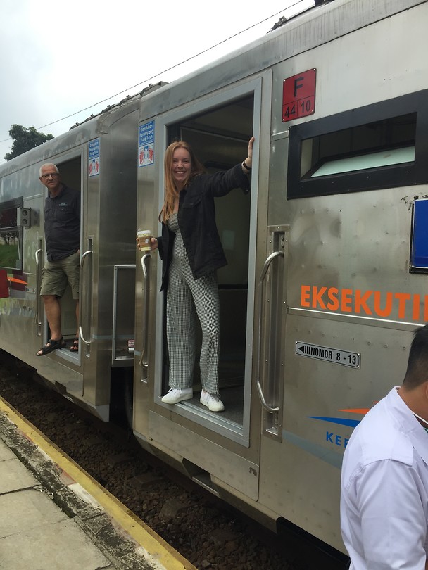 Nancy uit trein
