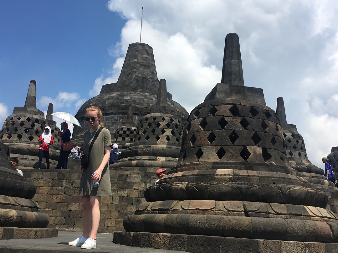 Stupa op het Nirwana