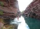 135 Karijini - Hamersley Gorge rope swing