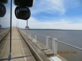 De internationale brug was open.