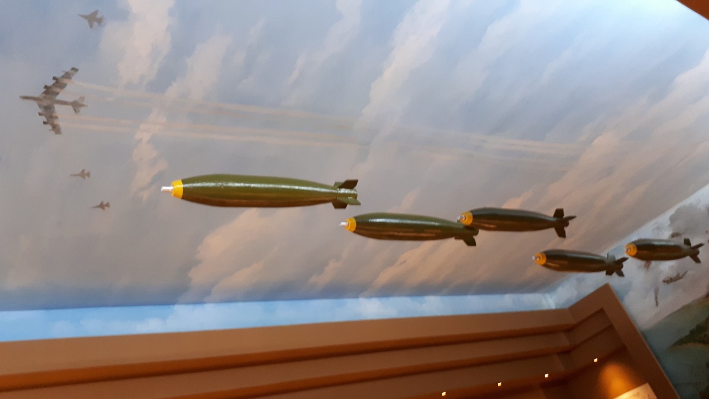 een bombardement