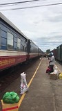 Aankomst trein in Tam Ku