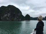 Ha long bay vanaf de boot