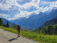Onderweg naar de Col de Voza