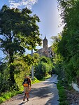Aankomst in Campagnano di Roma