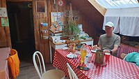 Ontbijt in de gîte