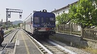Met de trein terug naar Rieti