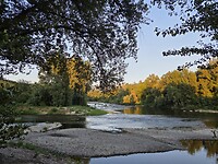De samenvloeiing van de Sieve en de Arno