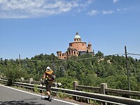 Op weg naar het Santuario della Madonna di San Luca