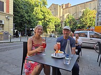 Spritz in de schaduw van de Basilica