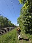 Langs het spoor