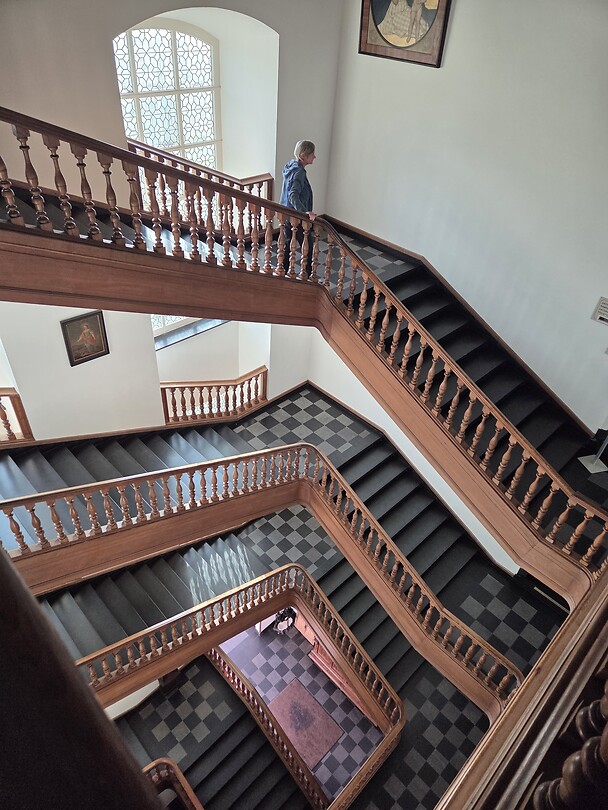 Trappenhuis van de abdij