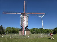 Langs twee molens