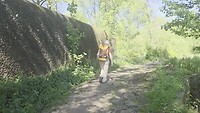 Langs de anti-tank gracht
