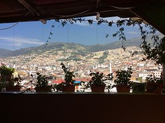 Uitzicht hostel Quito