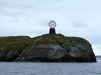 Arctic circle monument 6 juni