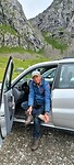 Sjack in gehuurde auto