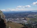 De Port Hills, Christchurch and the Southern Alps