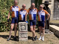 nog 1000km wandelen, fietsen ietsjes meer