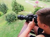 Fotograaf in actie
