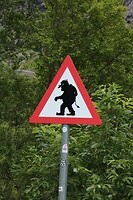 Verkeersbord trol