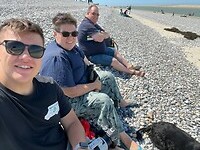 Bij de zeehonden op bezoek
