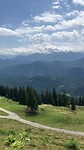 Mooi uitzicht op de Alpen