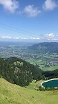 Paragliders met view