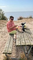 Ontbijten aan zee