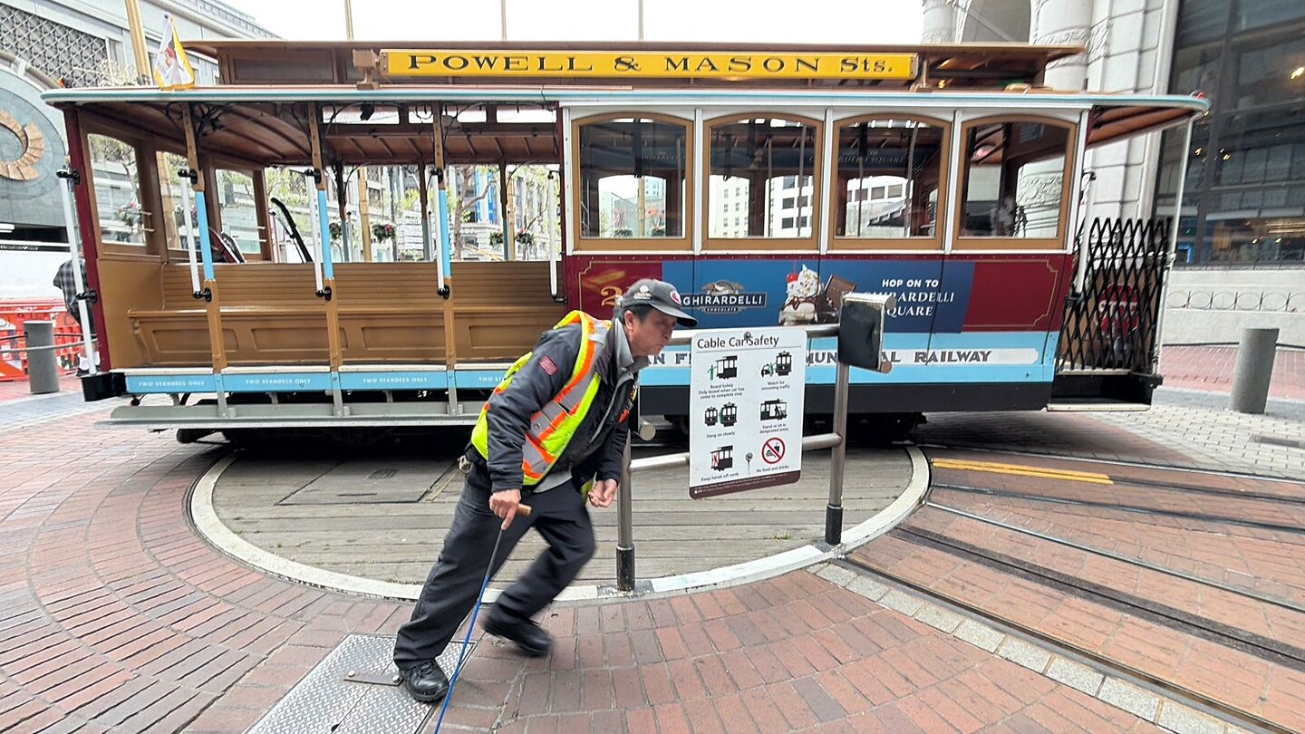 Cable car wissel