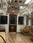 Trein richting strand