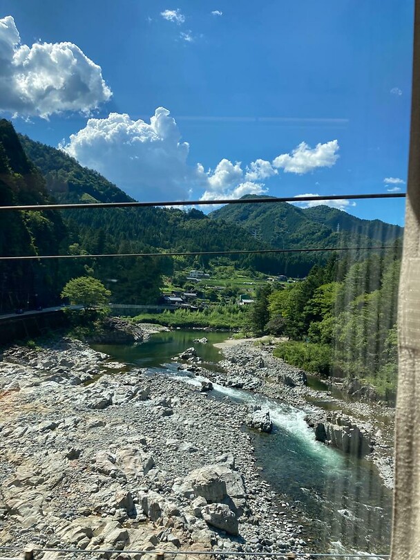 Uitzicht trein