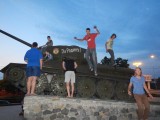 Russische tank in Transnistrië