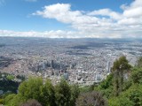 Bogota van bovenaf