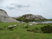 Mooi landschap tijdens de wandeling