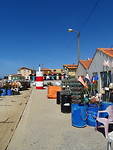 Fietsen langs de zee