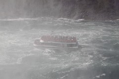 Boot in de mist
