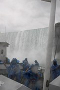 Canadese Horseshoe-waterval vanaf de boot
