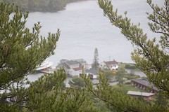 Copper Harbor van bovenaf