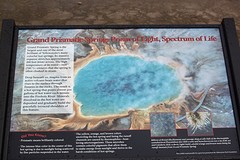 Grand Prismatic Spring in de zomer